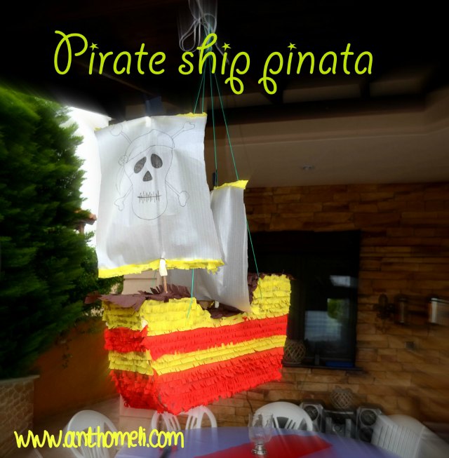 pirate ship pinata